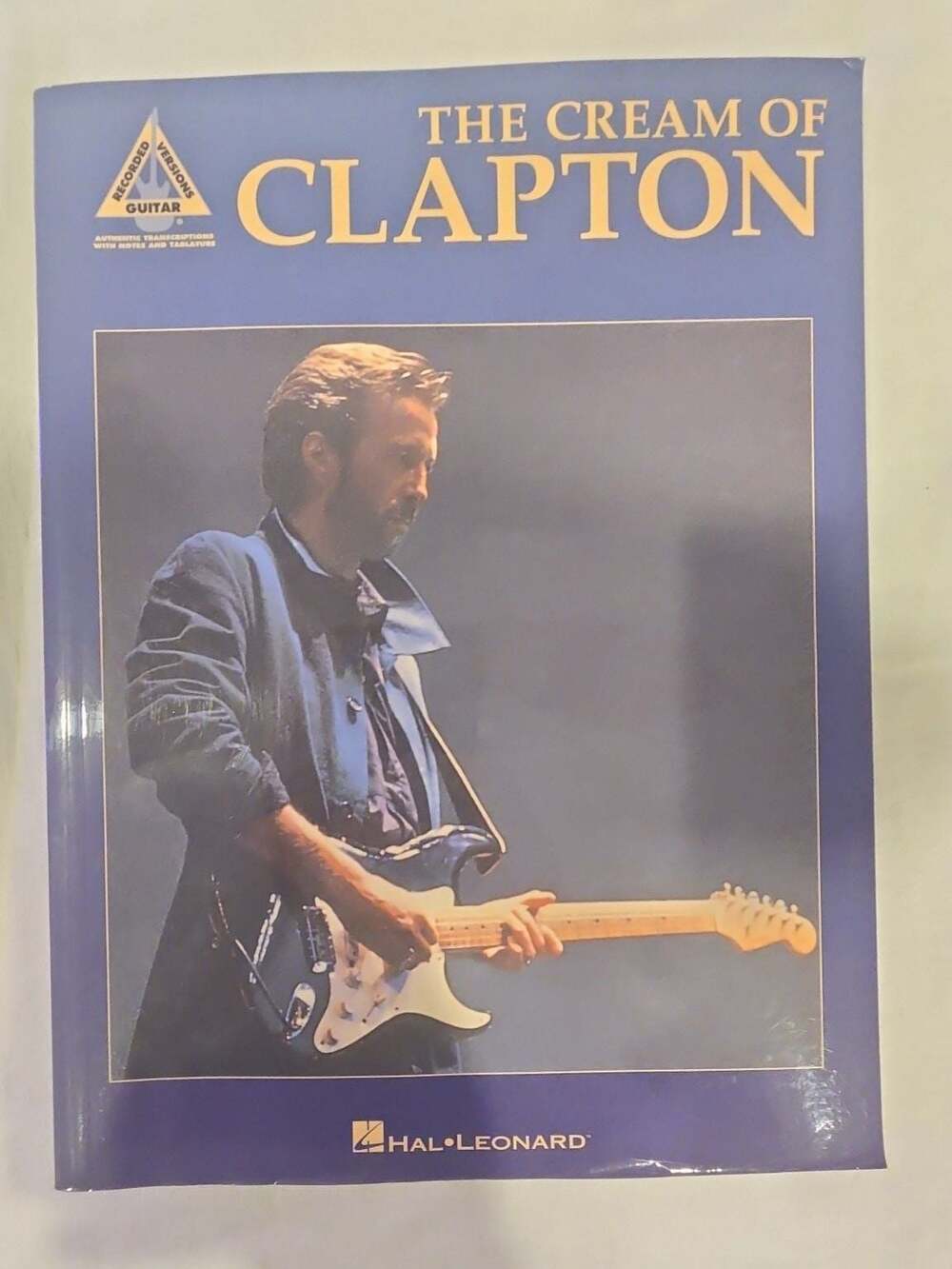 The Cream of Clapton Guitar Recorded Versions Songbook with Notes and Tablature